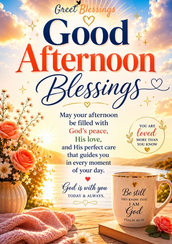 You are currently viewing 180 Good afternoon Blessings, Quotes, Wishes, Prayers & Images